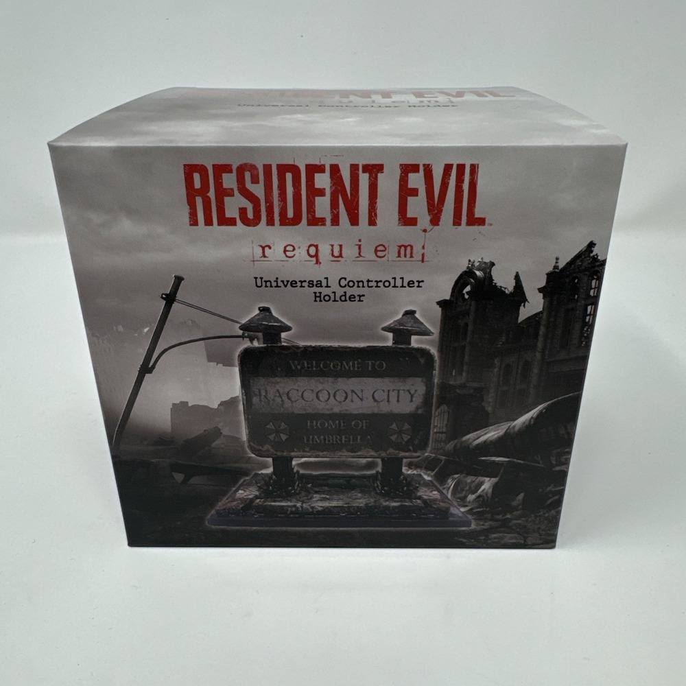 Resident Evil Requiem Universal Controller Holder GameStop Exclusive In Hand